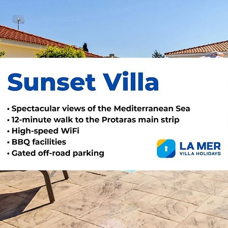 Sunset Villa Protaras Exteriör bild